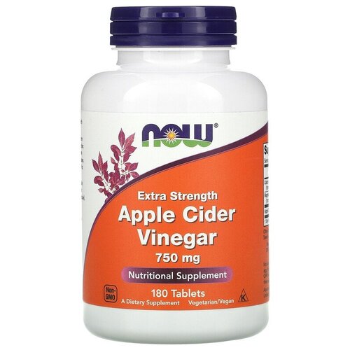 ���� �������� NOW Apple Cider Vinegar Extra Strength 750 ��, 150 �, 750 ��, 180 ��., ������ �� 2399 ���