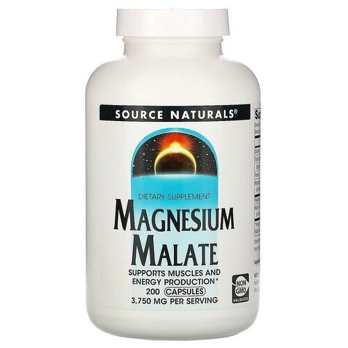 ���� Source Naturals Magnesium Malate 200 ���� (Source Naturals), ������ �� 3557 ���