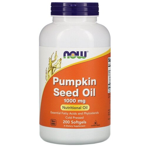 ���� ������� NOW Pumpkin Seed Oil 1000 ��, 420 �, 1000 ��, 200 ��., ������ �� 5325 ���