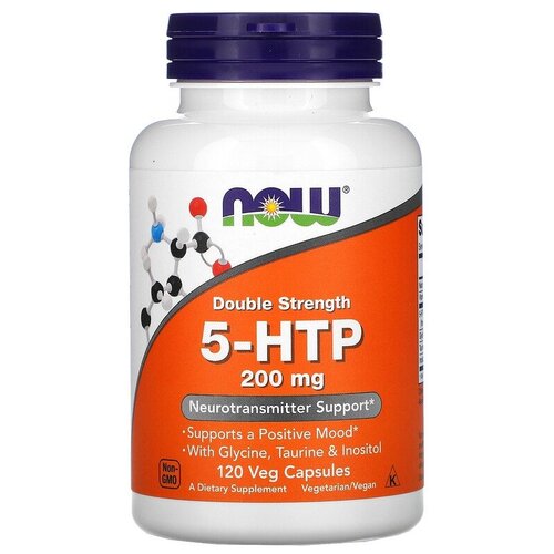 ���� ������� NOW 5-HTP Double Strength 200 ��, 70 �, 200 ��, 120 ��., ������ �� 4777 ���