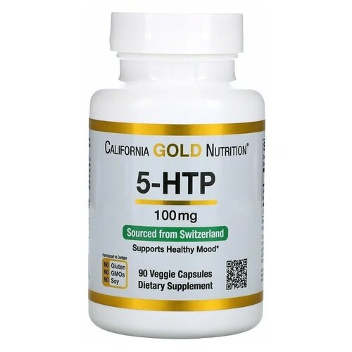 ���� ������� California Gold Nutrition 5-HTP 100 ��, 73 �, 100 ��, 90 ��., ������ �� 3500 ���