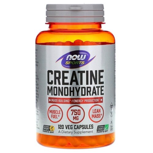 ���� ������� NOW Creatine Monohydrate, 190 �, 750 ��, 120 ��., ������ �� 1790 ���