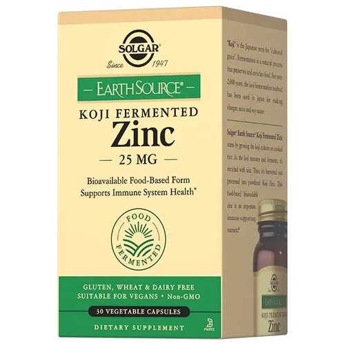 ���� Solgar Zink koji fermented ����., 30 ��., ��������, ������ �� 1676 ���