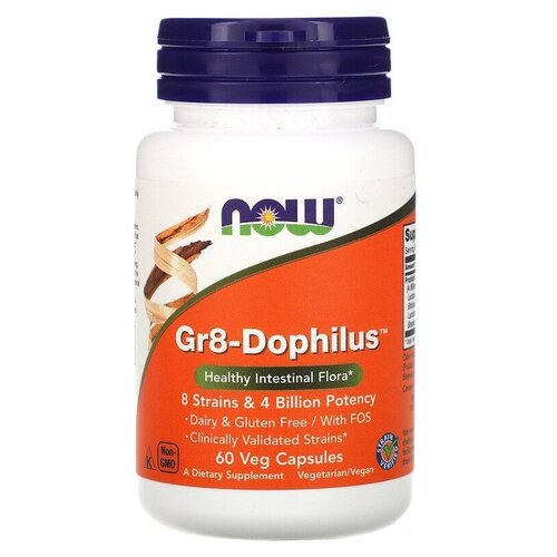 ���� ������� NOW Gr8- Dophilus, 100 �, 60 ��., ������ �� 2850 ���