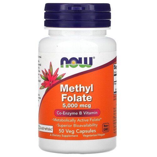 ���� ������� NOW Methyl Folate 5000 ���, 50 �, 5000 ���, 50 ��., ������ �� 4199 ���
