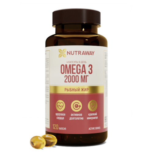 ���� Omega 3 ����., 2000 ��, 120 ��., ������ �� 626 ���