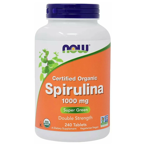 ���� �������� NOW Sertified organic Spirulina, 380 �, 1000 ��, 240 ��., ������ �� 4199 ���