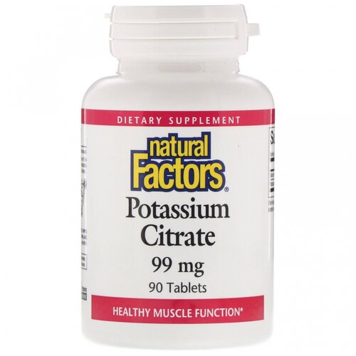 ���� Natural Factors Potassium citrate | 90 ������ | ������ �����, ������ �� 878 ���