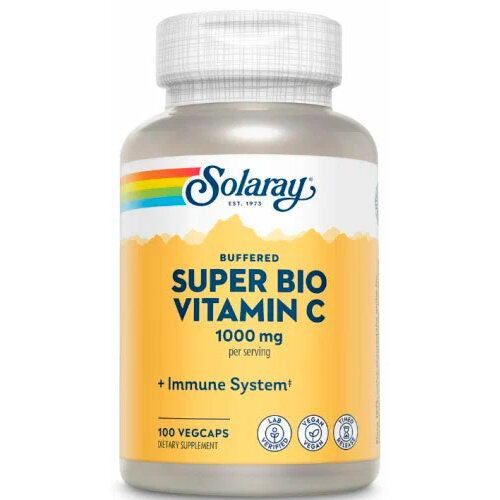 ���� Solaray Super Bio Vitamin C ������� C ���������� ������������� 100 ������, ������ �� 2599 ���