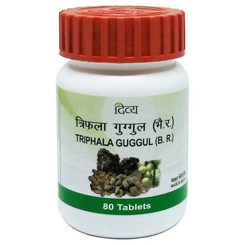 ���� �������� Patanjali Triphala Guggul, 80 �, 80 ��, 80 ��., ������ �� 389 ���
