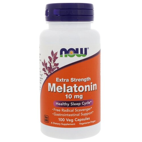 ���� ������� NOW Melatonin, 60 �, 10 ��, 100 ��., ������ �� 1337 ���