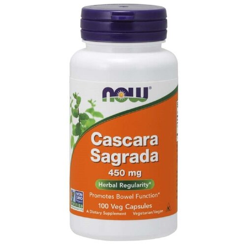 ���� NOW Cascara Sagrada 450 mg 100 �������������� ������, ������ �� 1499 ���
