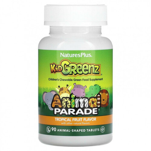 ���� �������� Natures Plus Animal Parade Kid Greenz, 190 �, 90 ��., ������ �� 2100 ���