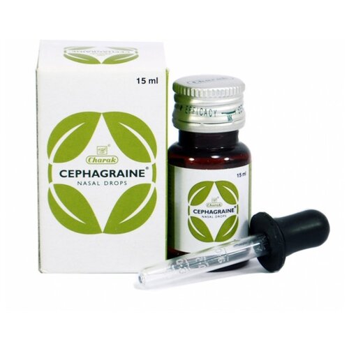 ���� ����� Charak Cephagraine nasal drops, 15 ��, ������ �� 230 ���