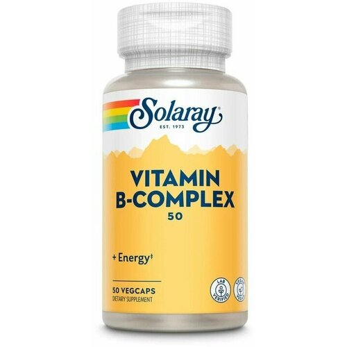 ���� Vitamin B-Complex 50 mg, 50 VegCaps, ������ �� 1375 ���