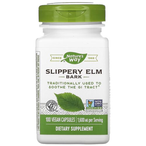 ���� ������� Nature's Way Slippery Elm Bark, 110 �, 100 ��., ������ �� 2156 ���