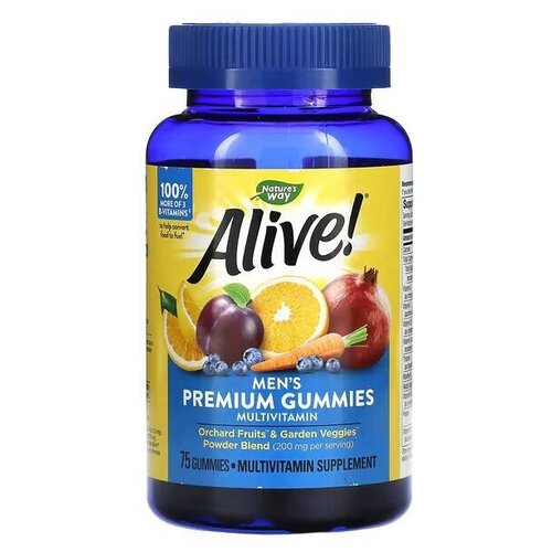 ���� �������� Nature's Way Alive! Men's, 320 �, 75 ��., ������ �� 3654 ���