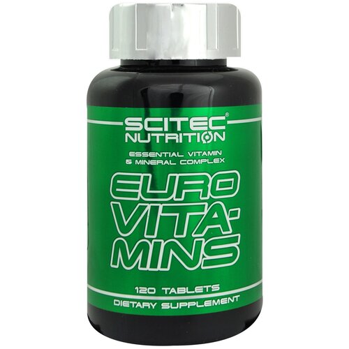 ���� Scitec Nutrition Euro Vita-Mins (120 ���.), 255.4 �, 120 ��., ������ �� 1350 ���