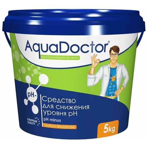 ���� �������� � �������� ��� �������� ������ pH, AquaDoctor pH Minus, 5 ��, ������ �� 1490 ���