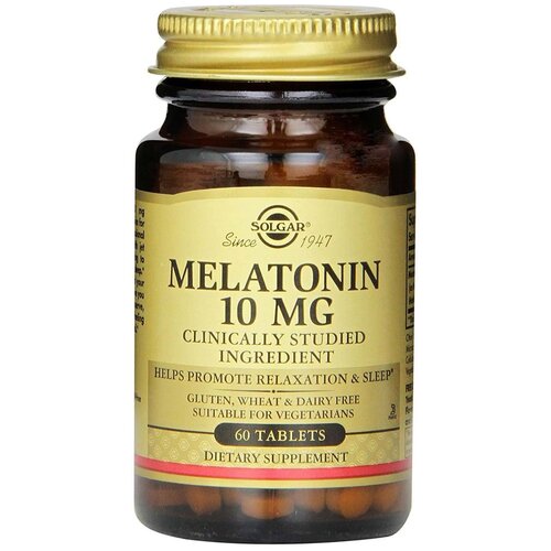 ���� �������� SOLGAR Melatonin 10 ��, 100 �, 10 ��, 60 ��., ������ �� 2300 ���
