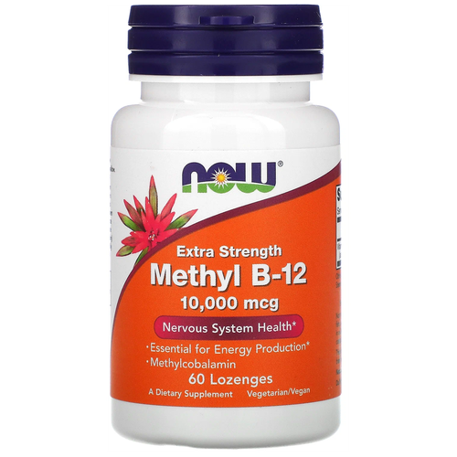 ���� �������� NOW Methyl B-12, 50 �, 10000 ��, 60 ��., ������ �� 3225 ���