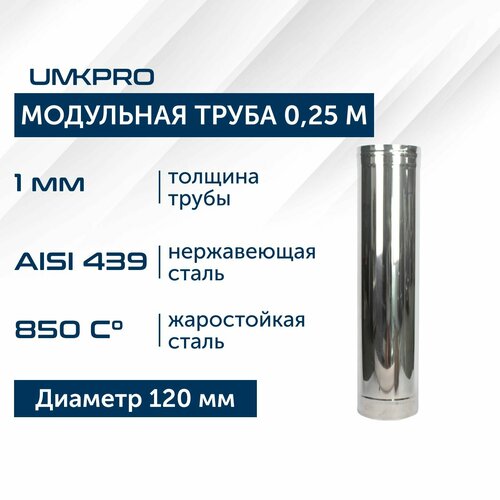 ���� ����� ��������� ��� �������� 0,25 � UMKPRO D 120, AISI 439/1,0��, ������ �� 769 ���
