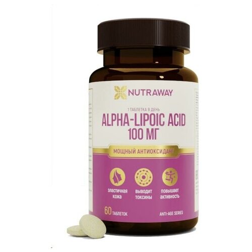 ���� ALPHA LIPOIC ACID (�����-�������� �������) NUTRAWAY 60 ��������, ������ �� 416 ���