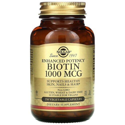 ���� ������� SOLGAR Biotin 1000 ���, 300 �, 1000 ���, 250 ��., ������ �� 4038 ���