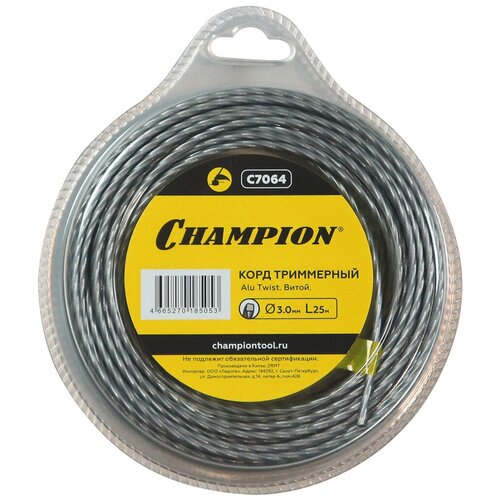 ���� ���� ���������� Champion Alu Twist 3.0��*25�, ������ �� 780 ���