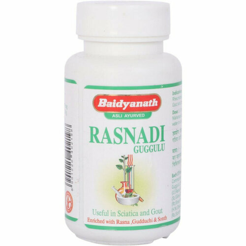 ���� RASNADI Guggulu, Baidyanath (������� ������, ����������), 80 ���., ������ �� 758 ���