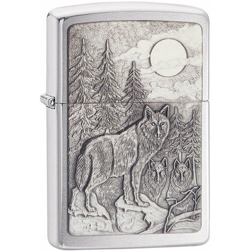 ���� ��������� Zippo 20855 ���������� Brushed Chrome, ������ �� 10400 ���