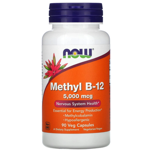 ���� ������� NOW Methyl B-12 5000 ���, 70 �, 5000 ���, 90 ��., ������ �� 3780 ���