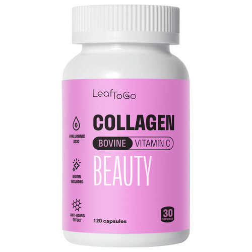 ���� Leaf To Go Collagen Bovine Beauty ����., 120 ��., ������ �� 430 ���