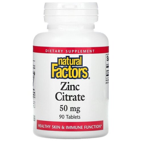 ���� �������� Natural Factors Zinc Citrate, 70 �, 50 ��, 90 ��., ������ �� 1610 ���