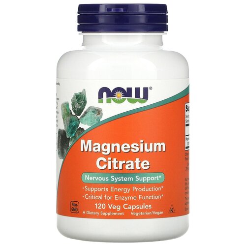 ���� ������� NOW Magnesium Citrate, 200 �, 200 ��, 120 ��., 3 ��., ������ �� 5228 ���