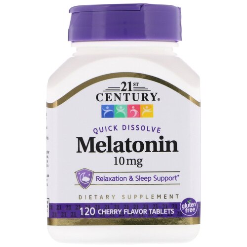 ���� �������� ����������� 21st Century Melatonin 10 ��, 60 �, 60 ��, 10 ��, 120 ��., ������ �� 2249 ���
