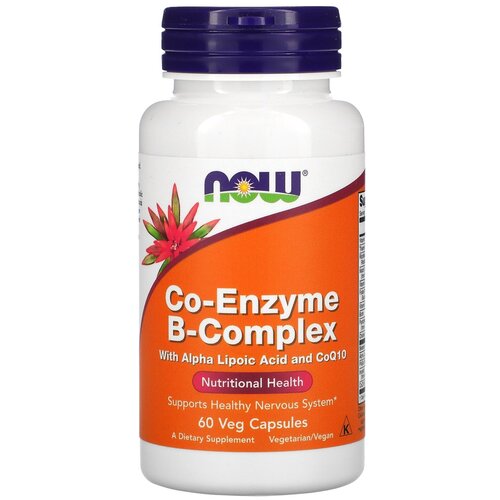 ���� ������� NOW Co-Enzyme B-Complex, 80 �, 60 ��., ������ �� 2340 ���