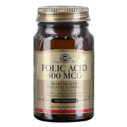 ���� Solgar Folic Acid ���., 400 ���, 60 �, 100 ��., ������ �� 865 ���