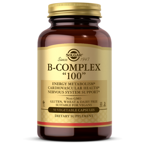 ���� ������� SOLGAR B-Complex 100, 50 ��., ������ �� 2027 ���