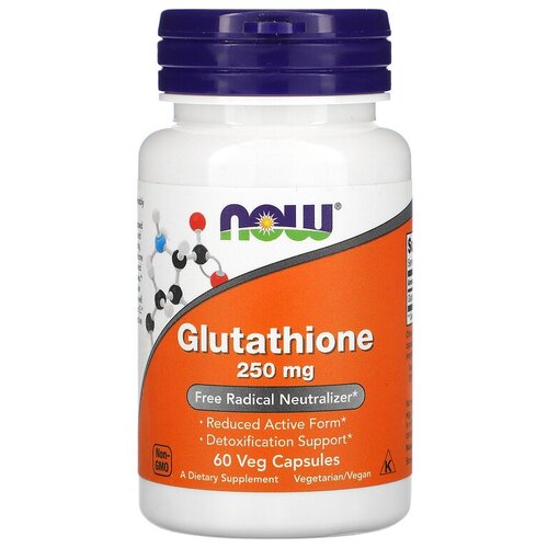 ���� ������� NOW Glutathione, 50 �, 250 ��, 60 ��., ������ �� 2318 ���