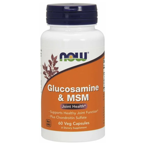 ���� ������� NOW Glucosamine & MSM, 100 �, 100 ��, 60 ��., ������ �� 2240 ���