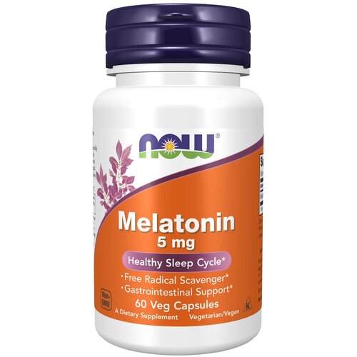 ���� ������� NOW Melatonin, 60 �, 10 ��, 5 ��, 60 ��., ������ �� 759 ���