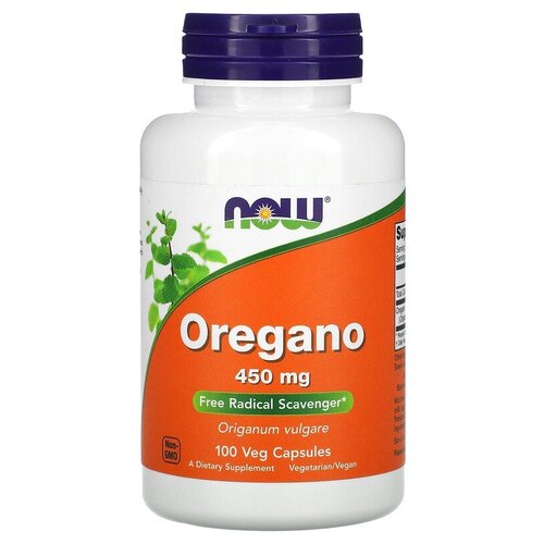 ���� ������� NOW Oregano 450 ��, 110 �, 100 ��., ������ �� 1940 ���