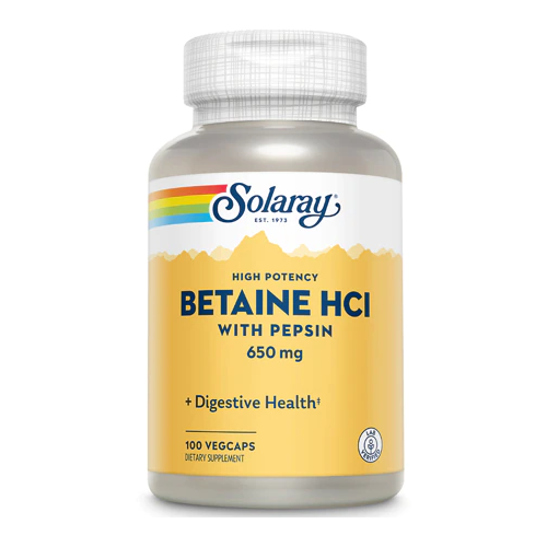���� Solaray Betaine HCL with Pepsin 650 �� 100 ������, ������ �� 2446 ���