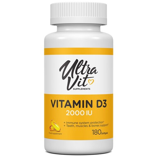 ���� UltraVit Vitamin D3 ����., 2000 ME, 70 �, 180 ��., ������ �� 780 ���