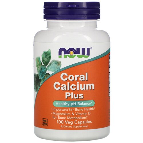 ���� ������� NOW Calcium Coral Plus, 210 �, 100 ��., ������ �� 2730 ���