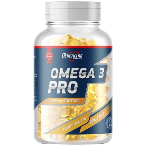 ���� Geneticlab Nutrition Omega 3 Pro 1000 mg (90 ����.), 140 �, 90 ��., ������ �� 608 ���