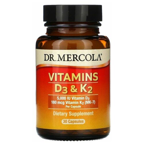 ���� ������� Dr. Mercola Vitamins D3 & K2, 110 �, 30 ��., ������ �� 6720 ���