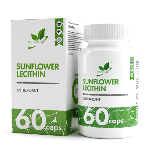 ���� ������� NaturalSupp Sunflower Lecithin, 60 ��., ������ �� 514 ���