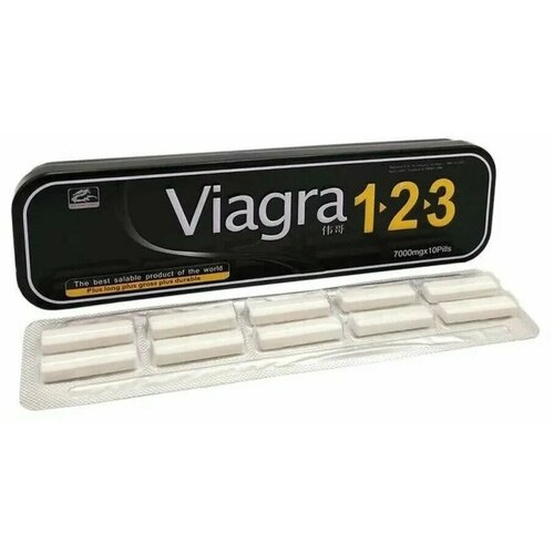 ���� ������ ��� ������ Viagra 123 (������ 123), ������������ ������� ��� �������� ��������, 1 ��. 10 ��������, ������ �� 500 ���